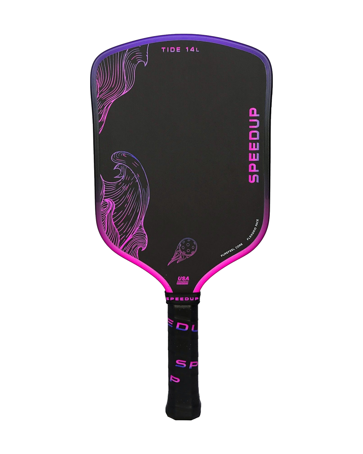 Speedup Tide 14L Elongated, Dusk colorway (pink / purple), front